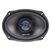 Autotek Street Machine 6 x 9 Inch 3-Way Car Audio Coaxial Speakers with Neo Mylar Soft Dome Tweeters for Crystal Clear Sound and Poly Cones, Pair - 2 of 4