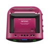 Riptunes  MP3, CD, USB, SD, AM/FM Radio Boombox with Bluetooth, Remote Control Included - Pink - image 3 of 4