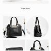 Stylish Textured Shoulder, Crossbody, and Handbag – Minimalist and Sophisticated Design Black - 4 of 4