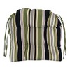 Blazing Needles, 16-inch Spun Polyester Patterned Outdoor U-shaped Tufted Chair Cushions (Set of 4) - 2 of 2