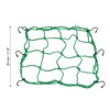 Unique Bargains Travel Camping Extendable Rubber Rope Cover Motorcycle Cargo Luggage Debris Tie-Down Net with 6 Hooks 1 Pc - 2 of 4