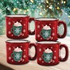 Courtside Market Peppermint Wishes Cozy 15 oz Mug 4 Piece Set - 2 of 2