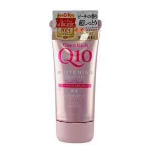 Kose CoenRich Q10 Whitening Medicated Fresh Peach Deep Moisture Hand ...