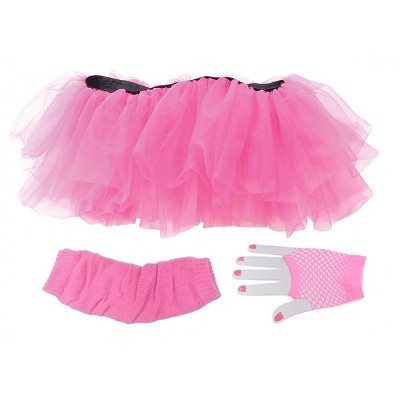 neon pink tutu skirt