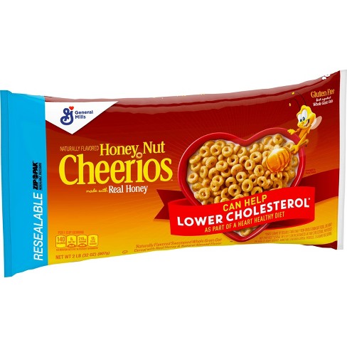 General Mills Honey Nut Cheerios Cereal Bag 32oz Target