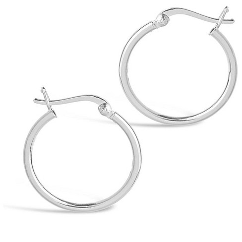 2.75 Infinity Hoop Earrings – Sterling Forever