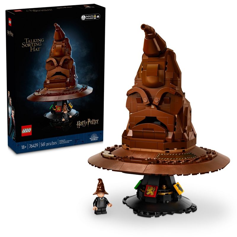 LEGO Harry Potter Talking Sorting Hat Build and Display Set 76429, 1 of 8