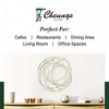 Cheung's Denine Large Abstract Round Wall Art - Silver - 4 of 4