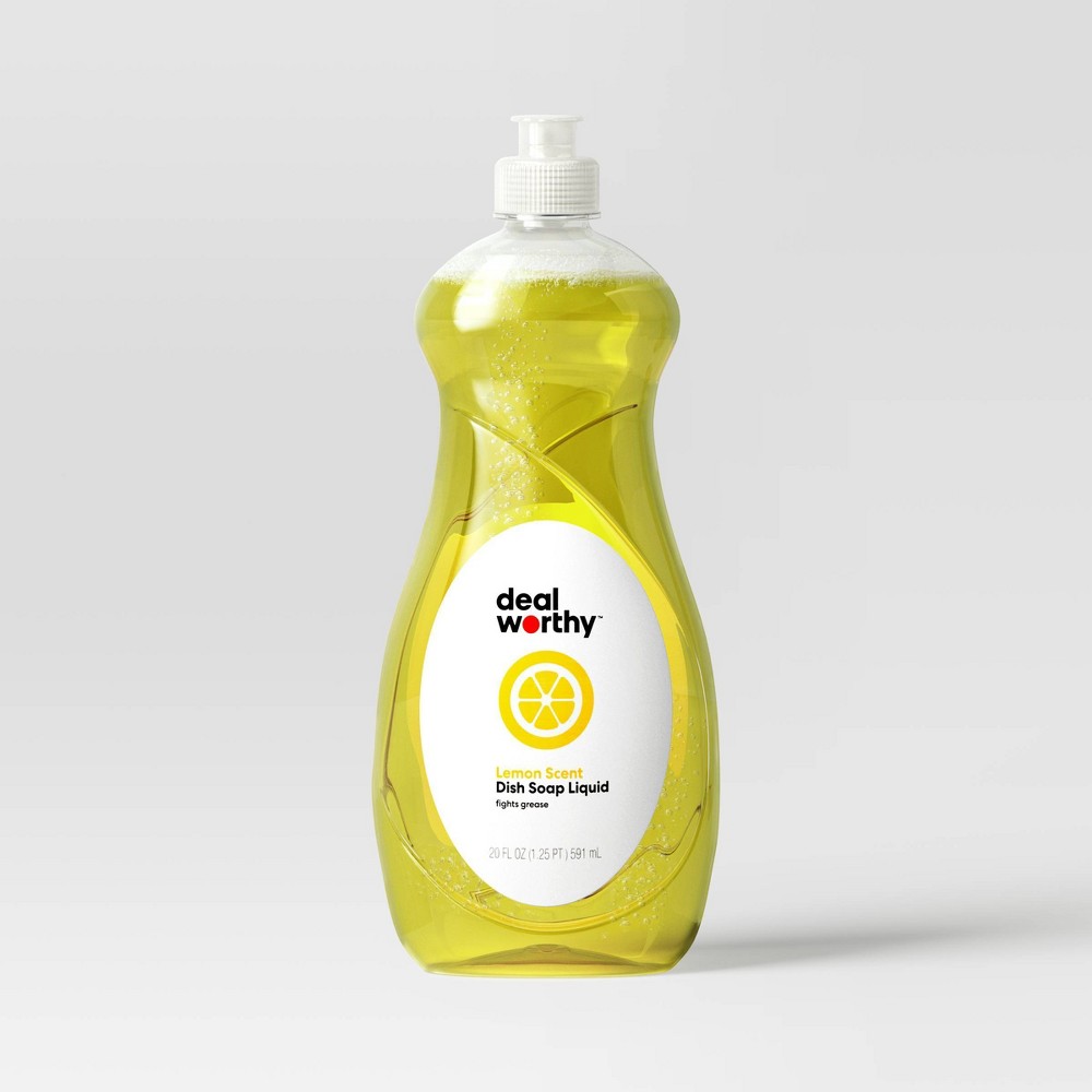 Liquid Dish Soap - 20 fl oz - Dealworthy™ (Top Of Bottle Is Damage But Is Full)