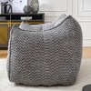 Comfy Bean Bag Chair Accent Chair for Gaming Reading, Lazy Oversized Sofa Lounge Chair,  Adult Bean Bag Couch - ModernLuxe - 3 of 4