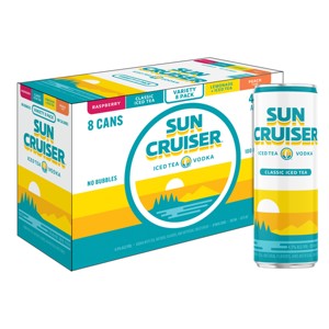 Sun Crusier Iced Tea & Vodka Variety - 8pk/355ml Cans - 1 of 4