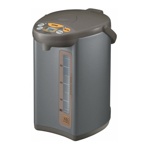 Zojirushi Micom Water Boiler & Warmer - 4.2 qt - Silver/Black