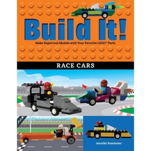 Build It! Race Cars - (Brick Books) by Jennifer Kemmeter - 1 of 1
