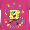 Girls' - SpongeBob Squarepants - So Eggcited Fitted Short Sleeve Graphic T-Shirt - 2 of 4