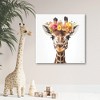 Courtside Market Sweet Giraffe 16x16 Gallery-Wrapped Canvas - 2 of 4