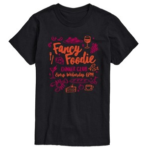 Men's - Instant Message - Fancy Foodie Short Sleeve Graphic T-Shirt - 1 of 4