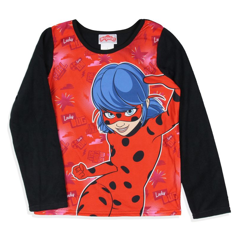 Miraculous Ladybug Girls Be Yourself Girl Power 2 Piece Pajama Set, 3 of 8