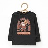 I Did It All For The Cookies Santa - Toddler Long Sleeve Graphic Tee - 2 of 3