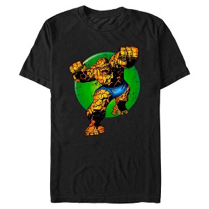 Mens Marvel: Fantastic Four The Thing Rocky Jab T Shirt - 1 of 4