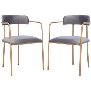 Camille Side Chair - ACH6201 - Set of 2 - Safavieh - 1 of 4