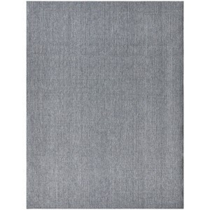 Nourison Tulum Basketweave Solid Indoor/Outdoor Flatweave Area Rug - 1 of 4