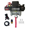 18800lbs Electric Winch, Waterproof IP67 80ft Steel Cable Truck Winch with Wireless Handheld Remote, 12V Power Winch - 4 of 4