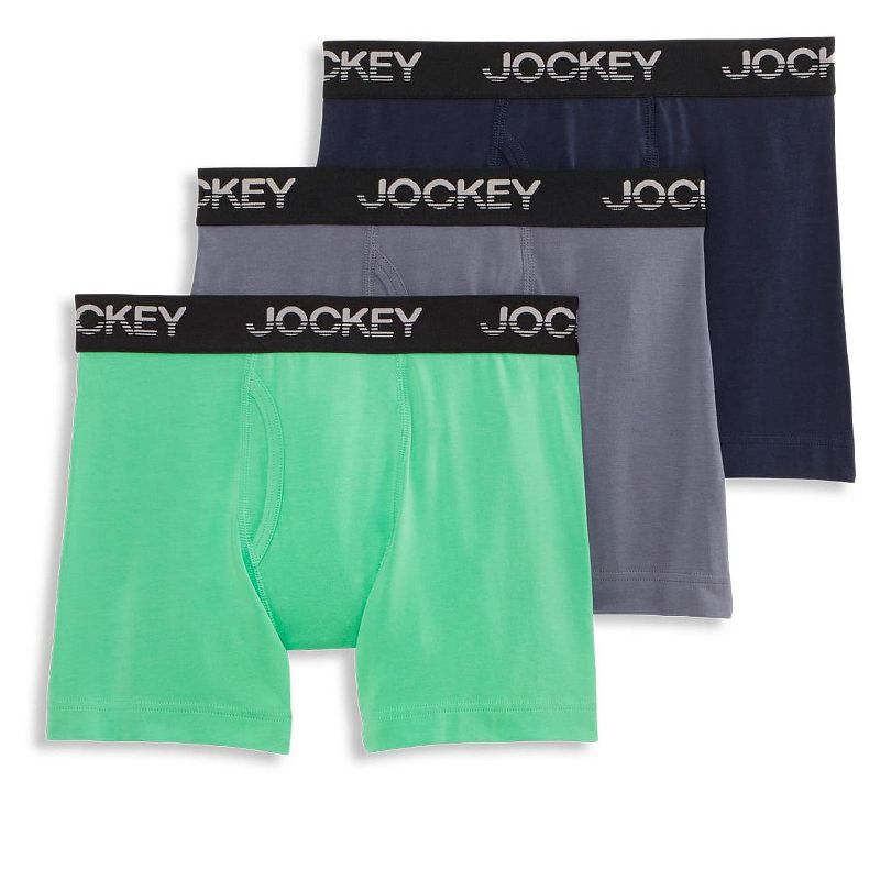 Jockey Boys' Cotton Stretch Boxer Brief - 3 Pack, 1 of 1