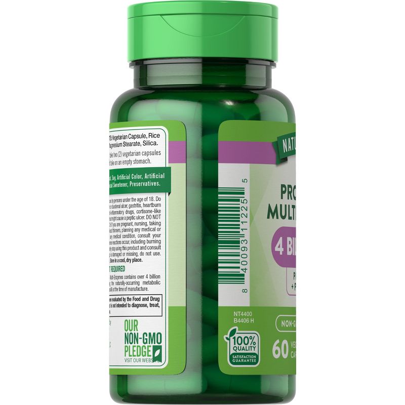 Nature's Truth Probiotics with Enzymes | 60 Capsules, 4 of 6