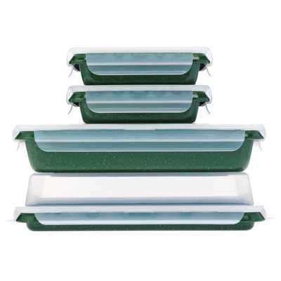 Curtis Stone 8-piece Dura-Bake and Bake, Roast and Store Set Refurbished