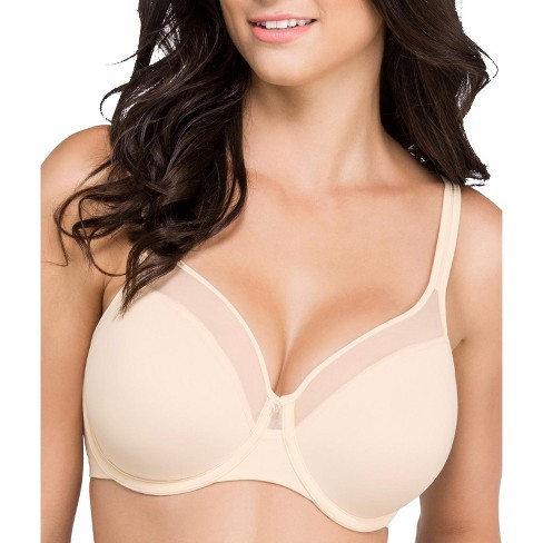 BALI White 38D Unlined 3383 PASSION FOR COMFORT Underwire 38 D Seamless Bra