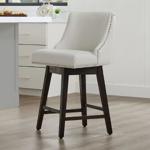 Spruce&Spring Counter Height Swivel Barstool Set of 2 - 1 of 4