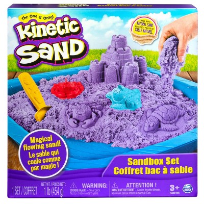 Kinetic Sand Sandbox Set - Purple