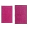 Home Weavers Luxury Collection 100% Cotton Tufted Bathroom Rug Set, Non-Slip Latex Bath Rug Set - 2 of 4