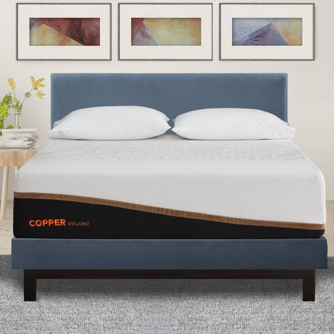 Early Bird Performance 12 Inch Memory Foam Mattress King Cooling Copper Infusion