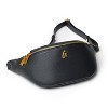 GLAM-AHOLIC LIFESTYLE PEBBLE FANNY PACK - BLACK - image 4 of 4