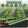 coucheta 5FT*300FT-5.0OZ Weed Barrier Fabric Heavy Duty - Easy Install & Rugged Plastic Ground Cover Weed Barrier for Gardens, Landscaping Fabric - 3 of 4