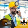 4E's Novelty Yellow Construction Worker Hard Hat with Light, Adjustable Costume Hat for Kids & Adults - 2 of 4