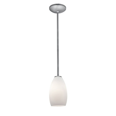 Access Lighting Champagne 1 - Light Pendant in  Brushed Steel - image 1 of 1