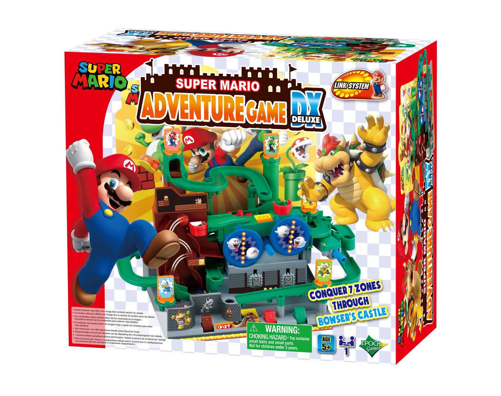 Super Mario Adventure Game Deluxe: Brainteaser by Epoch Everlasting Play