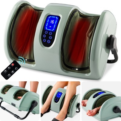 Best Choice Products Foot Massager Machine, Therapeutic Reflexology Massager w/ High-Intensity Rollers