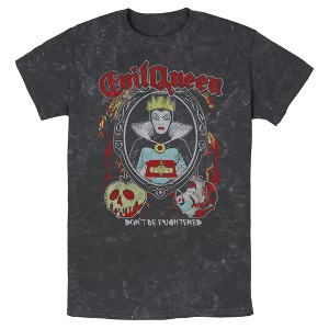 Men's Snow White and the Seven Dwarves Evil Queen Frighten T-Shirt - 1 of 4
