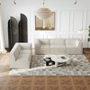 NicBex Couches for Living Room Modular L-Shaped Sectional Sofa Luxury Floor Couch Chenille Fabric Upholstered Sofa, 5 PC Free Combination - 4 of 4