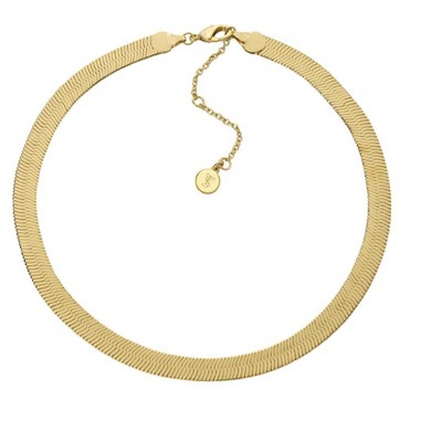 Delilah Herringbone Necklace by Tomorrow Studio