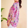 Women's Abstract Print Lizzy Top - Dear Scarlett - 2 of 4