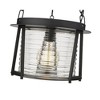 Cape Harbor Nautical One-Light Pendant - Steel, Dimmable, 150W, 24" Chain, Elegant Design - 3 of 4