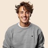 Dalix Astronaut Embroidered Crewneck Fleece Sweatshirt Pullover Mens - 3 of 4