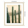 Amanti Art Oaxaca Shades of Green by Raisa Zwart Wood Framed Wall Art Print - 3 of 4