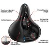 MOVSSOU Bike Seat Cushion Bicycle Saddle with Dual Shock Absorbing Ball Exercise Indoor Outdoor - 4 of 4
