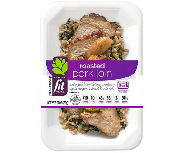 Perfect Fit Meals Roasted Pork Loin - 8.87oz