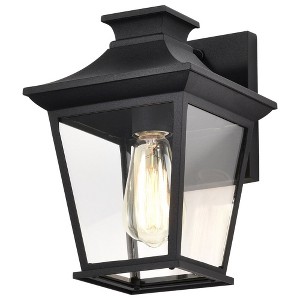 Nuvo Lighting Jasper 1 - Light Lantern in  Matte Black - 1 of 4